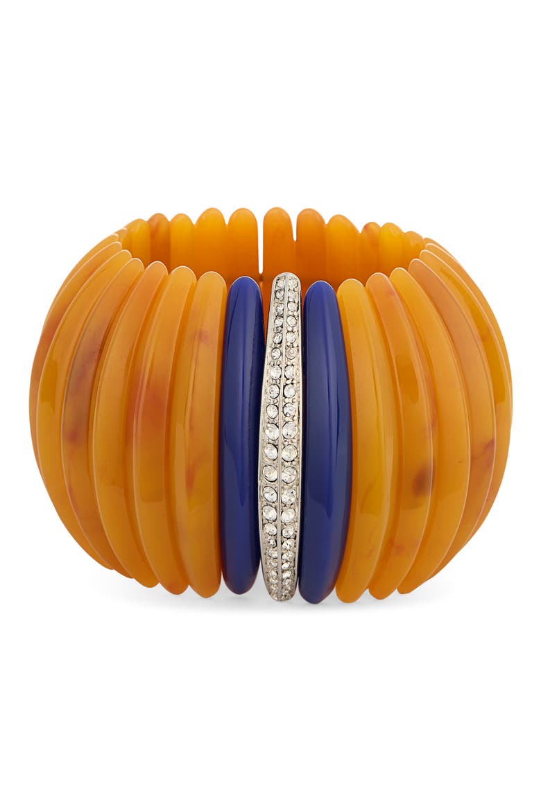 Wide Stretch Bracelet, Main, color, CORAL