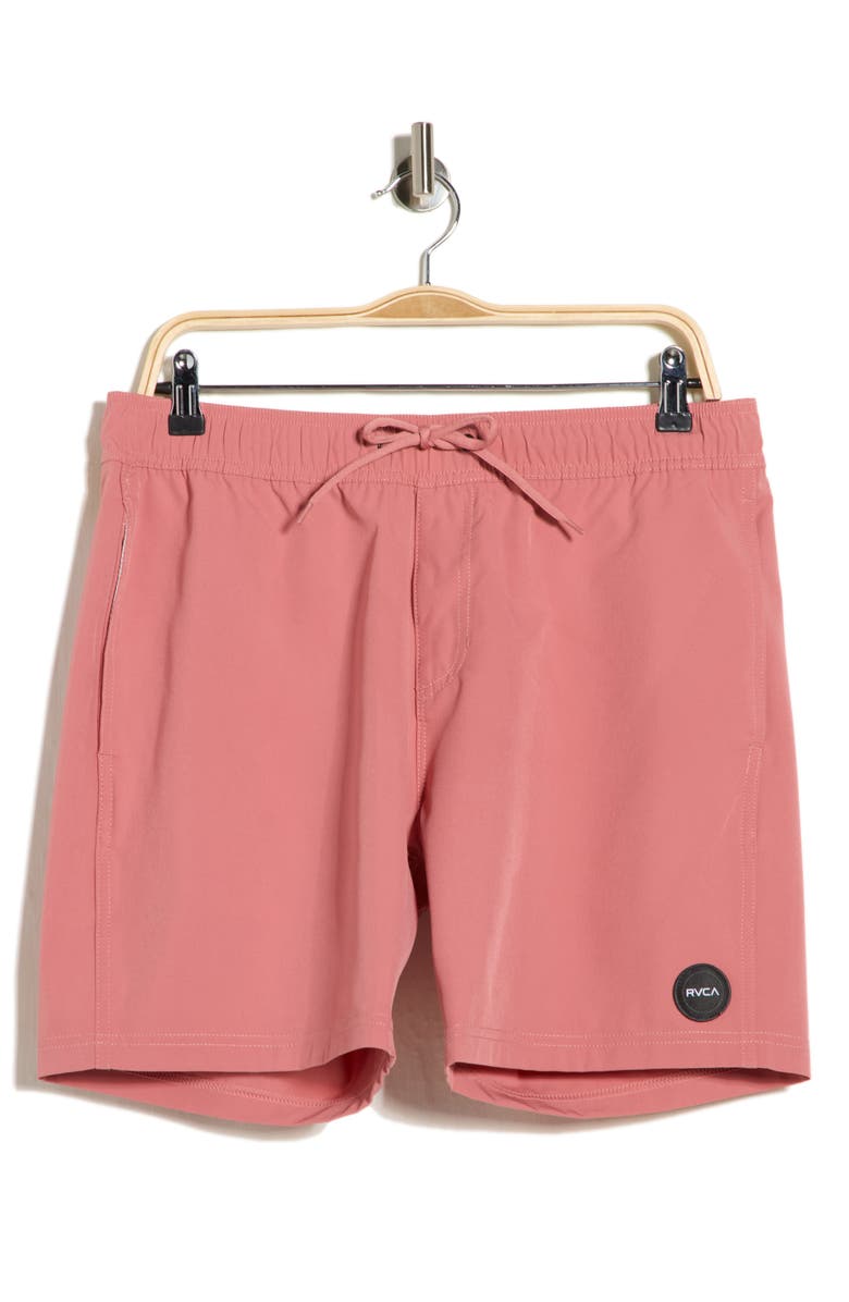 RVCA Swim Trunks, Alternate, color, Hazy Pink