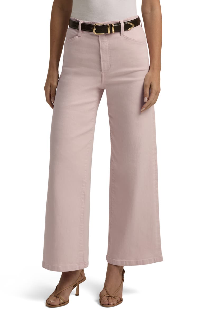 Favorite Daughter The Mischa Super High Waist Wide Leg Jeans, Main, color, Pale Pink