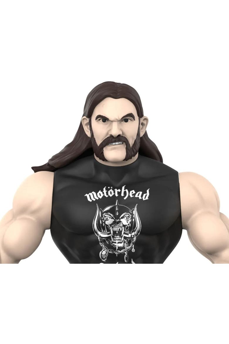 Lemmy Kilmister (Motorhead) Super7 Vintage 5 1/2-Inch Action Figure, Main, color, Multi-Color