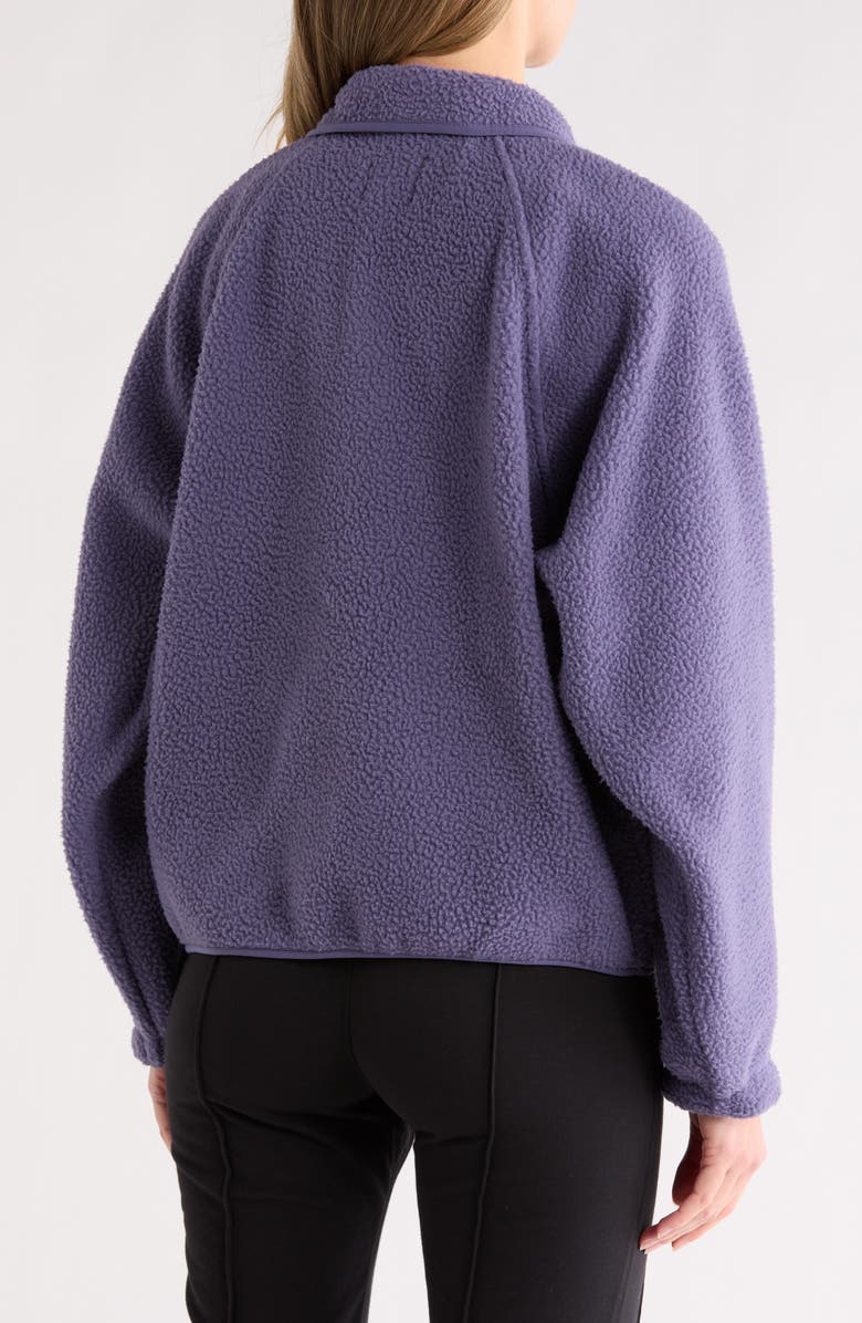 FP Movement by Free People FP Movement Hit the Slopes Reflective Fleece Jacket, Alternate, color, 