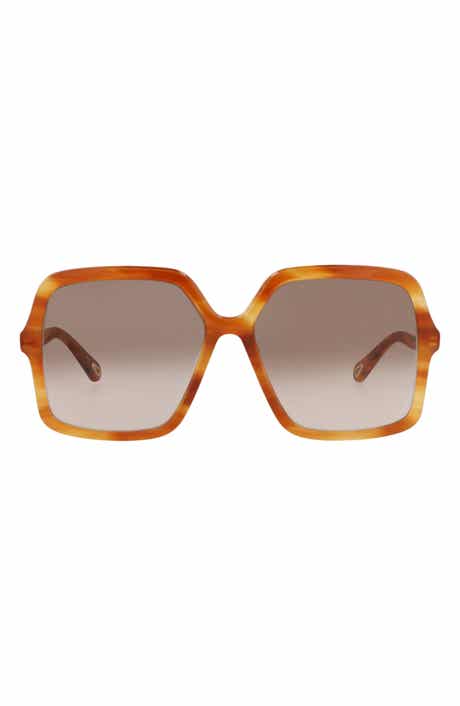 Chloé 59mm Butterfly Sunglasses