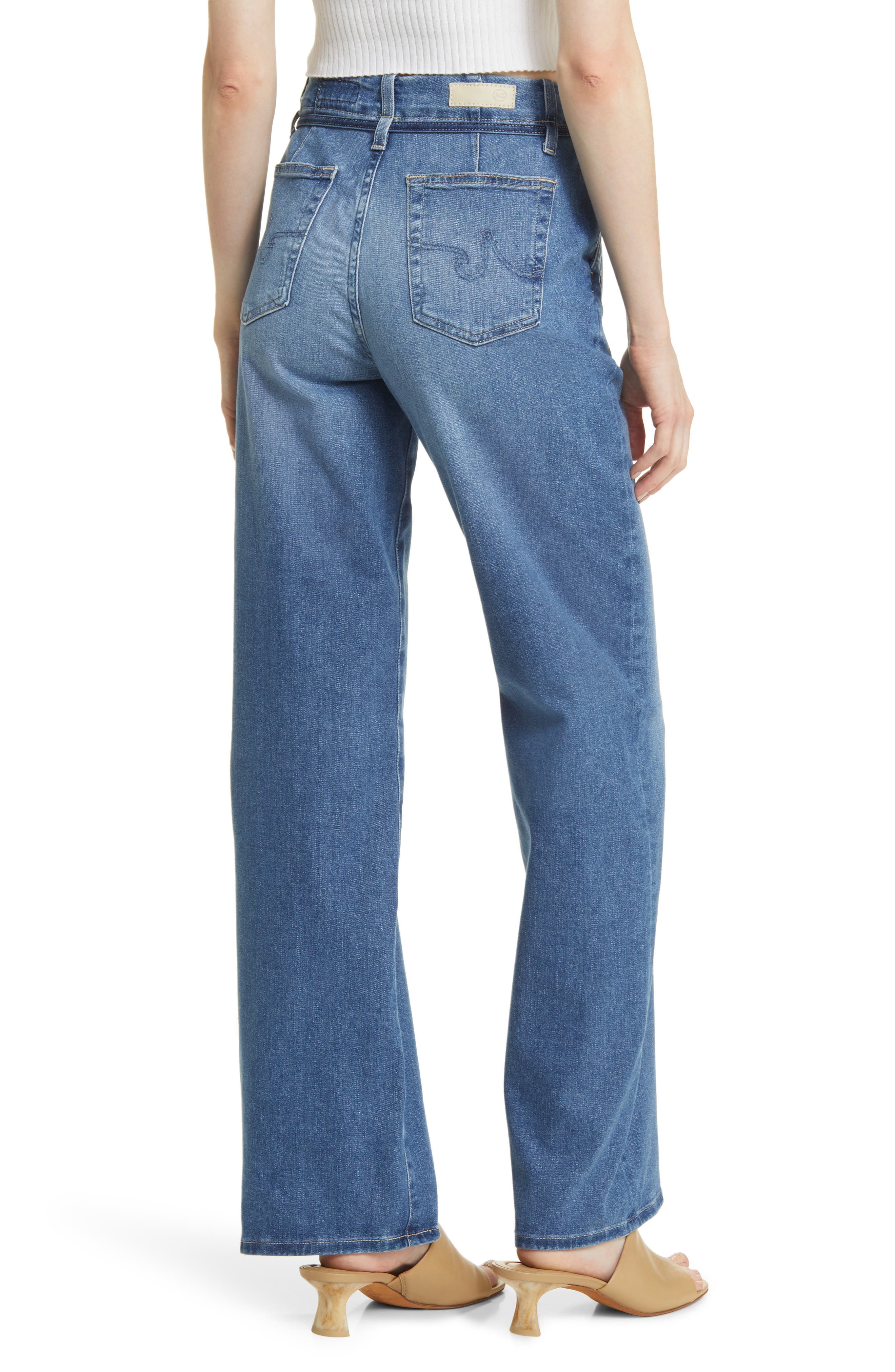 Kora Belted Straight Leg Jeans - image 2
