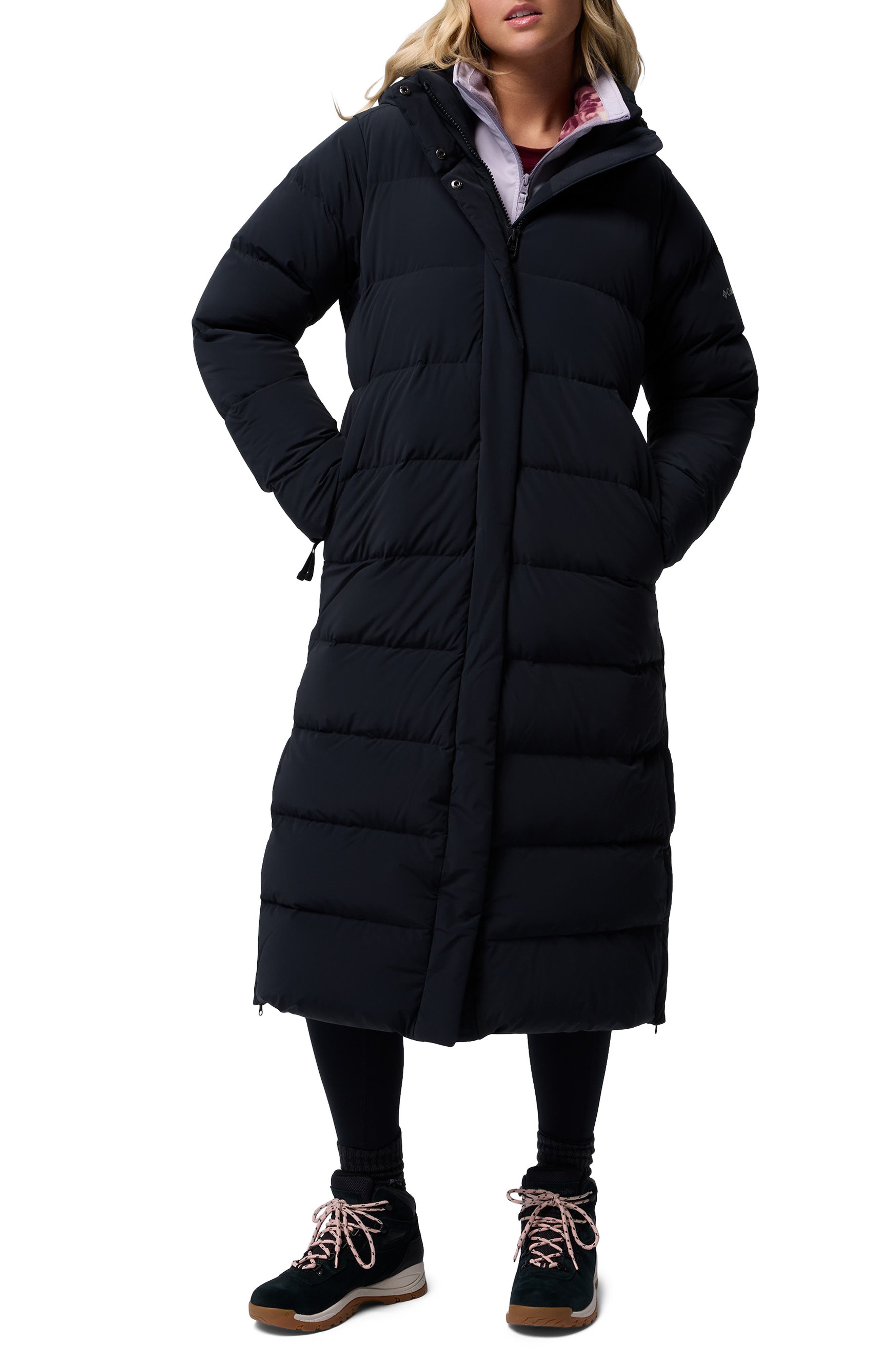 Columbia Amaze Puff Long Hooded Jacket (Women) | Nordstrom