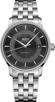 MIDO Baroncelli Signature Automatic Bracelet Watch, 39mm