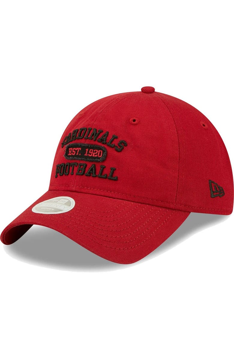 New Era Women's New Era Cardinal Arizona Cardinals Formed 9TWENTY Adjustable Hat, Main, color, Cardinal