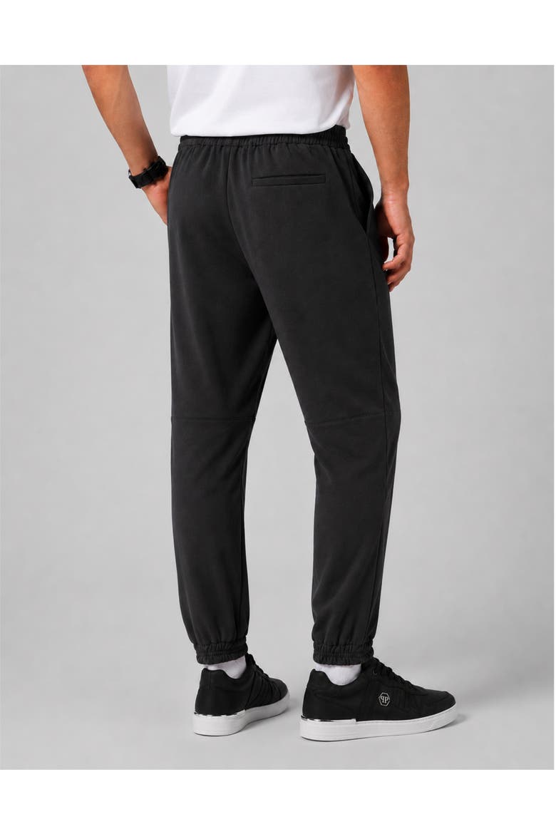 Fleece Jogging Trousers Men, Alternate, color, black