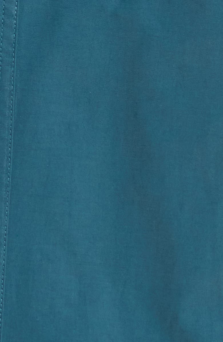 Eileen Fisher Stand Collar Organic Cotton Blend Zip Jacket, Alternate, color, 