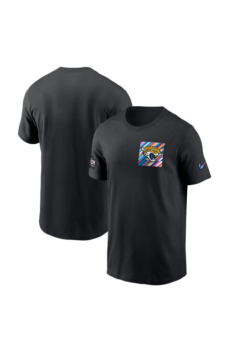 Nike Men's Nike  Black Jacksonville Jaguars 2023 NFL Crucial Catch Sideline Tri-Blend T-Shirt, Alternate, color, 