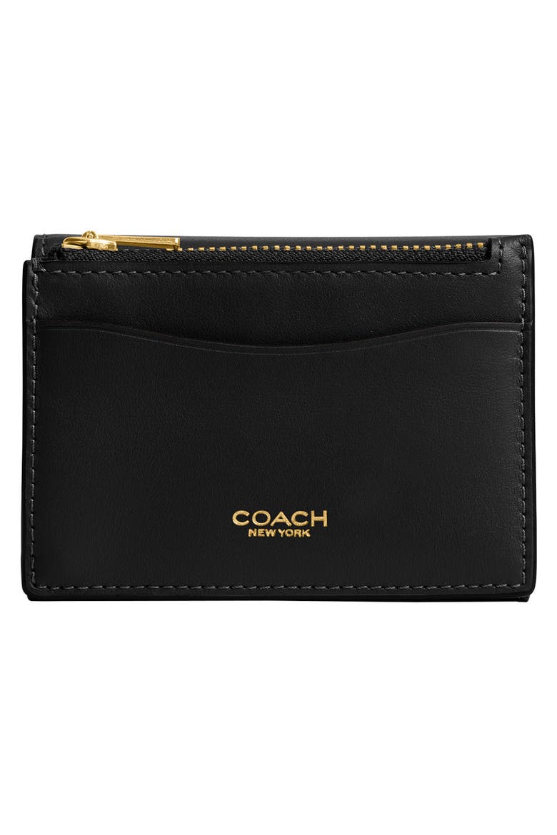 Essential Refined Calf Leather Wallet, Alternate, color, B4/BLACK