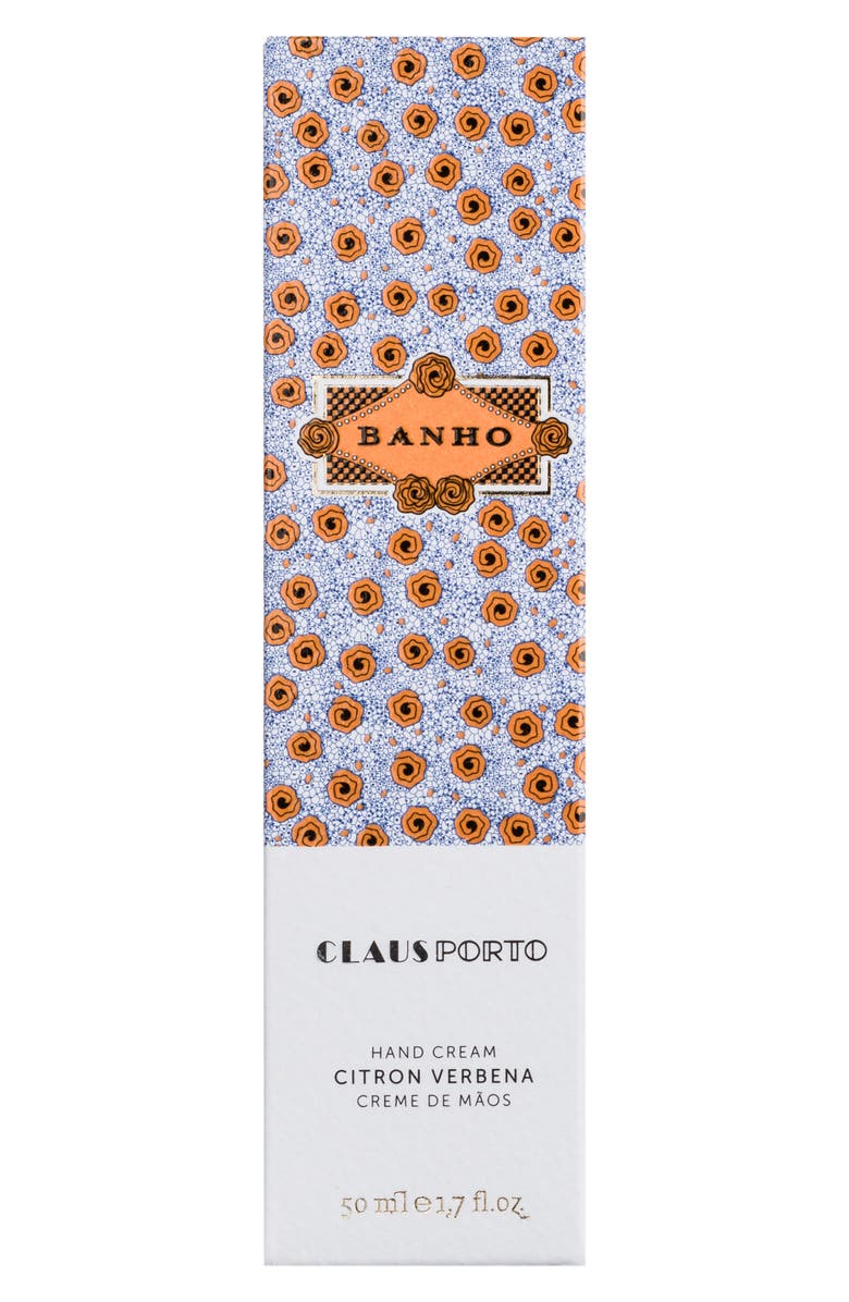 Claus Porto Banho Citron Verbena Hand Cream, Alternate, color, 