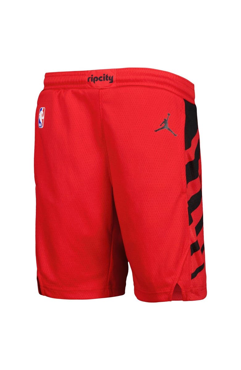 Jordan Brand Youth Jordan Brand Red Portland Trail Blazers Statement Edition Swingman Performance Shorts, Alternate, color, Red