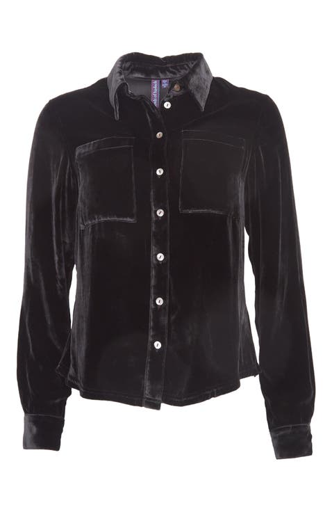 Sylvia Velvet Shirt