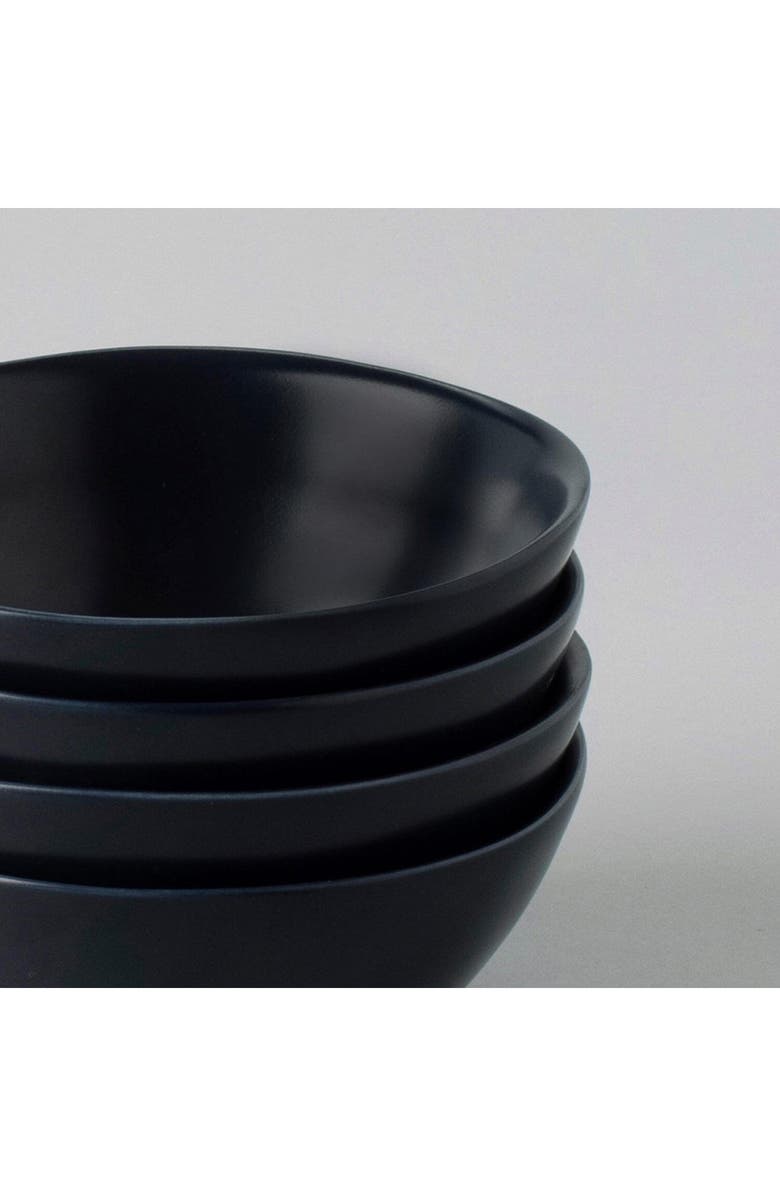 Fable The Breakfast Set of 4 Bowls, Alternate, color, Midnight Blue