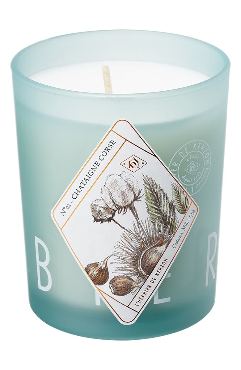 Kerzon Chataigne Corse Candle, Main, color,