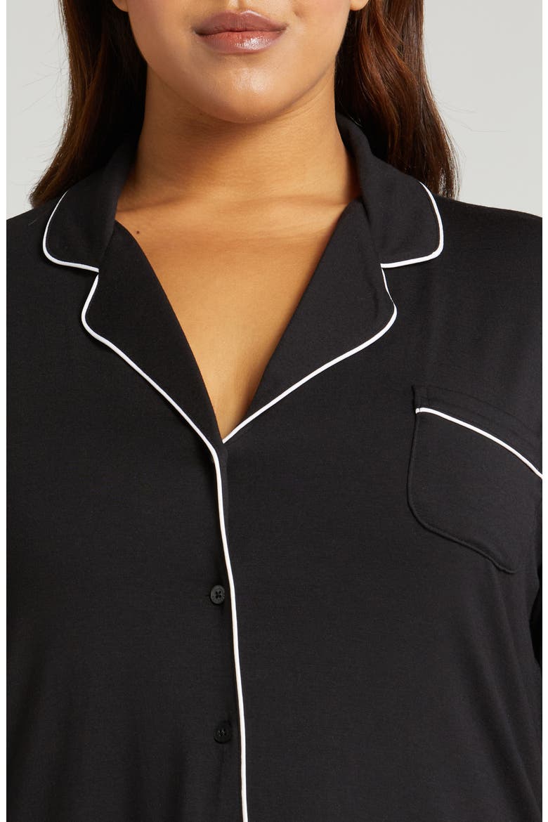 Moonlight Nightshirt, Alternate, color, BLACK