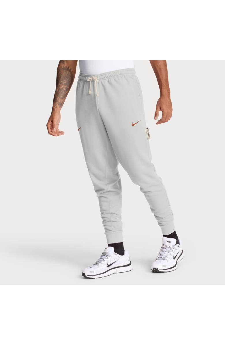 Nike Men's Nike Gray Texas Longhorns 2025 Sideline Standard Issue Dri-FIT Taper Pants, Alternate, color, Gray