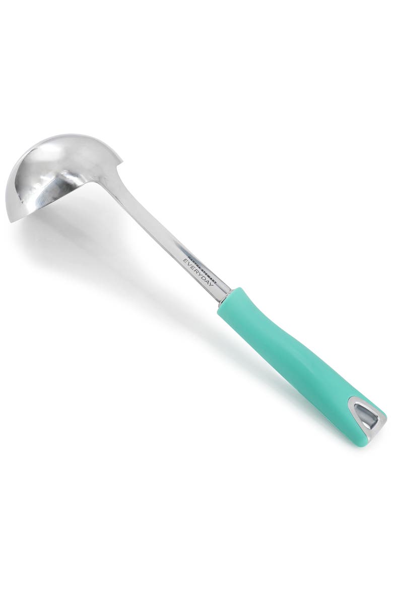 Drexler 2 piece Ladle and Serving Spoon Kitchen Tool Set, Alternate, color, Turquoise