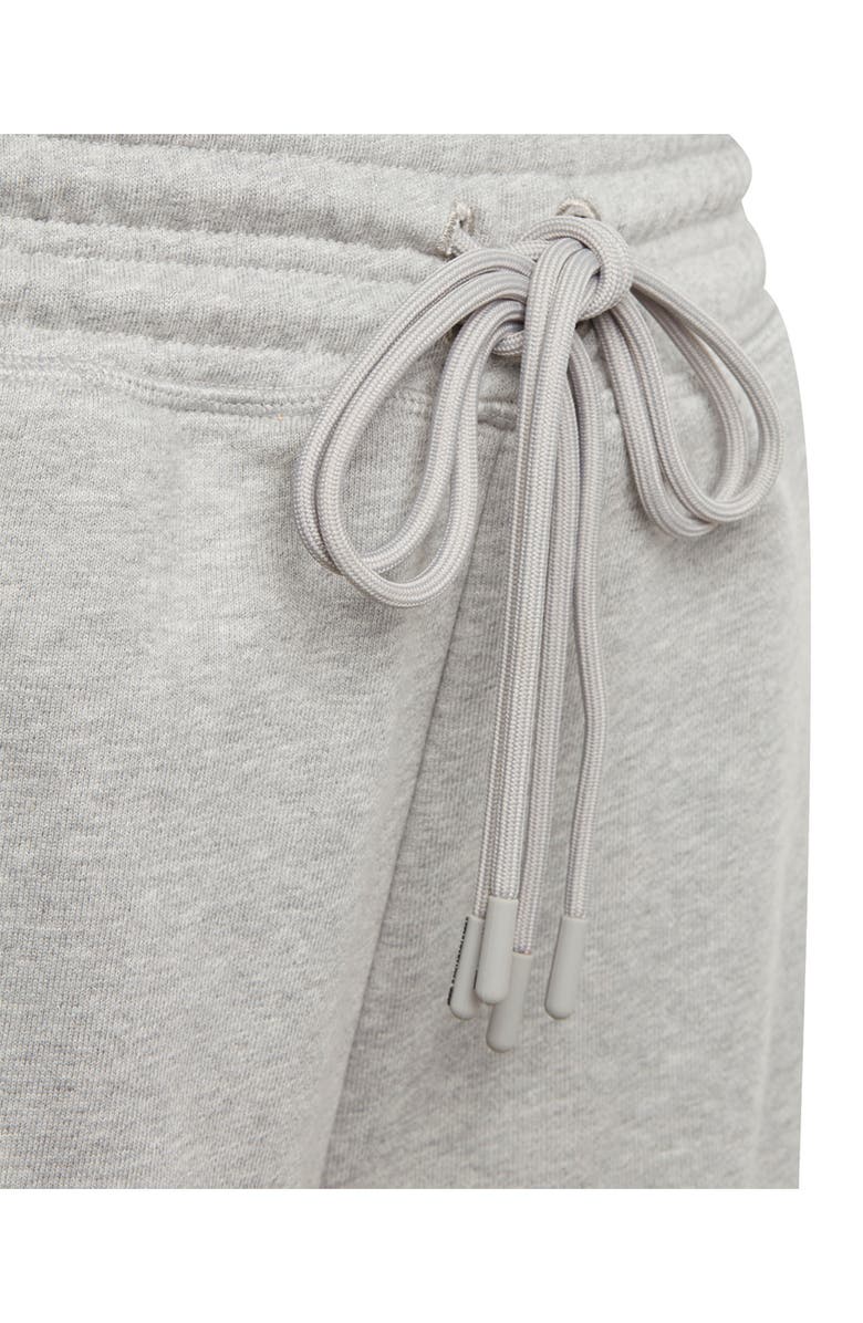adidas by Stella McCartney TrueCasuals Organic Cotton Drawstring Sweat Shorts, Alternate, color, Medium Grey Heather