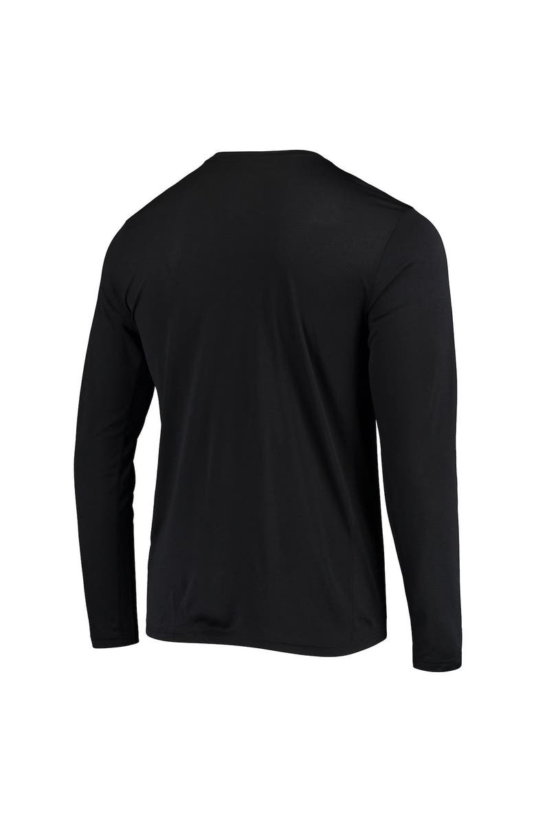 Nike Men's Nike Black Stanford Cardinal School Logo Legend Performance Long Sleeve T-Shirt, Alternate, color, 