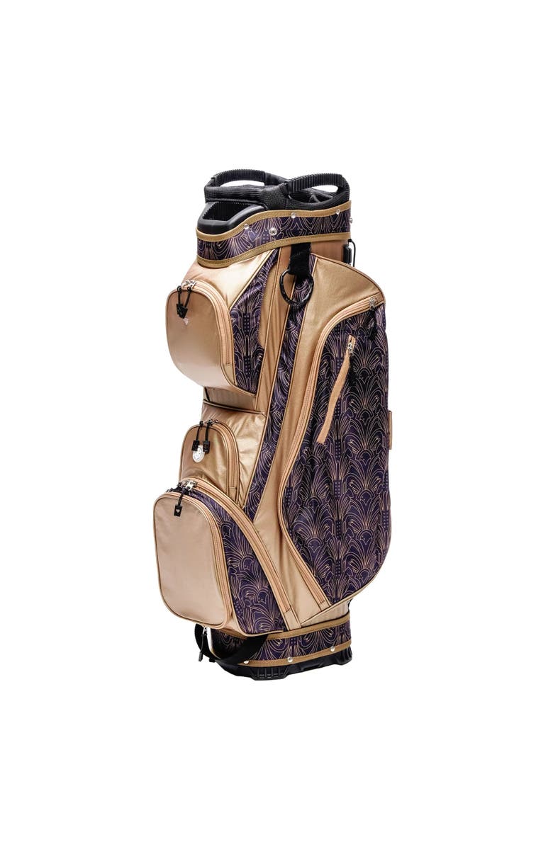 Glove It Pattern Womens Golf Cart Bag, Main, color, Golden Era