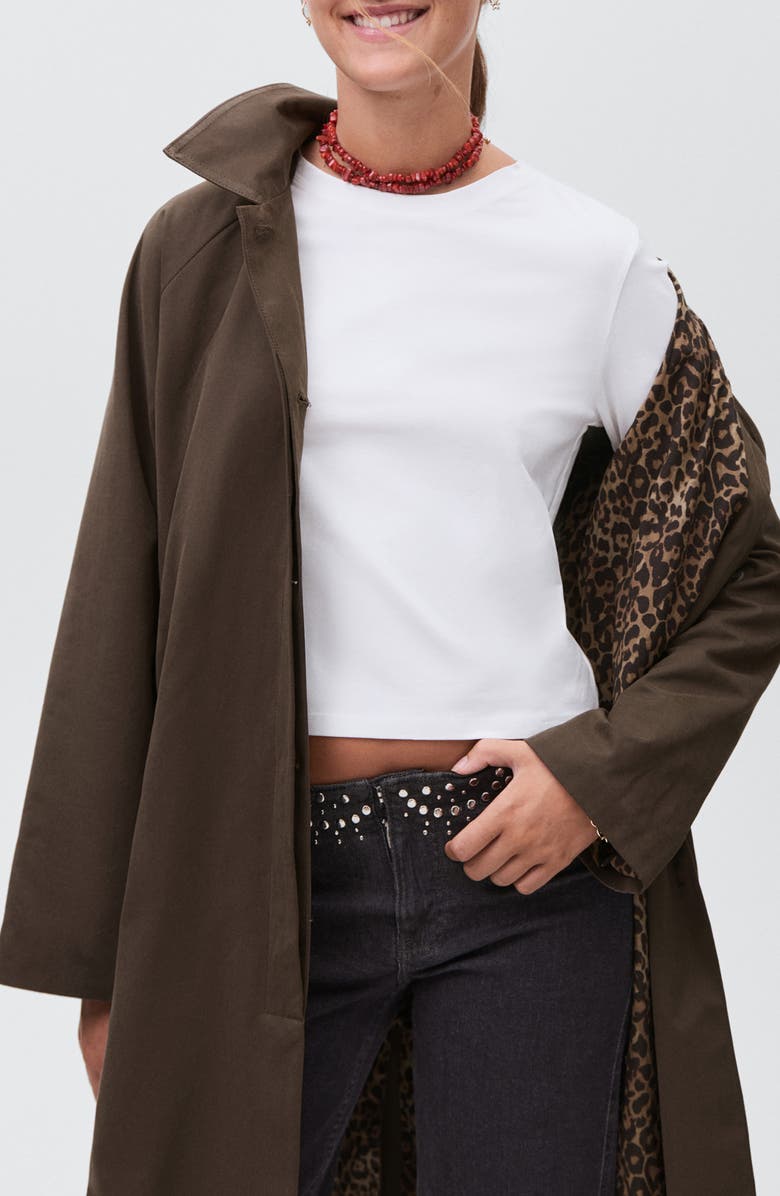 MANGO TEEN Trench Coat, Alternate, color,