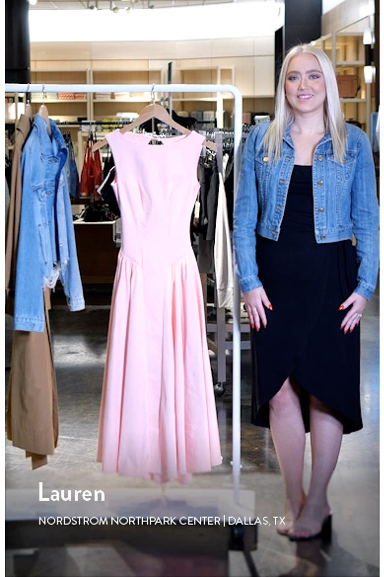 Florentina Open Back Cocktail Midi Dress video