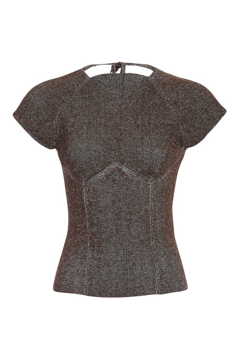 Shield Backless Sweater, Alternate, color, XRAY