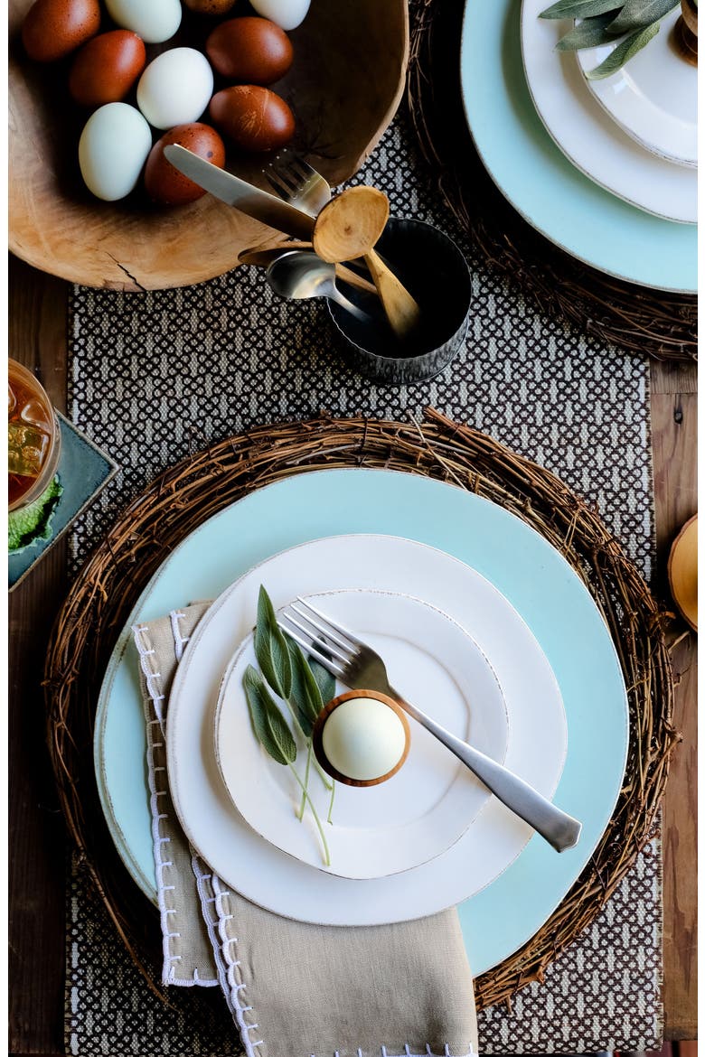 Lastra Stoneware Salad Plate, Alternate, color, AQUA
