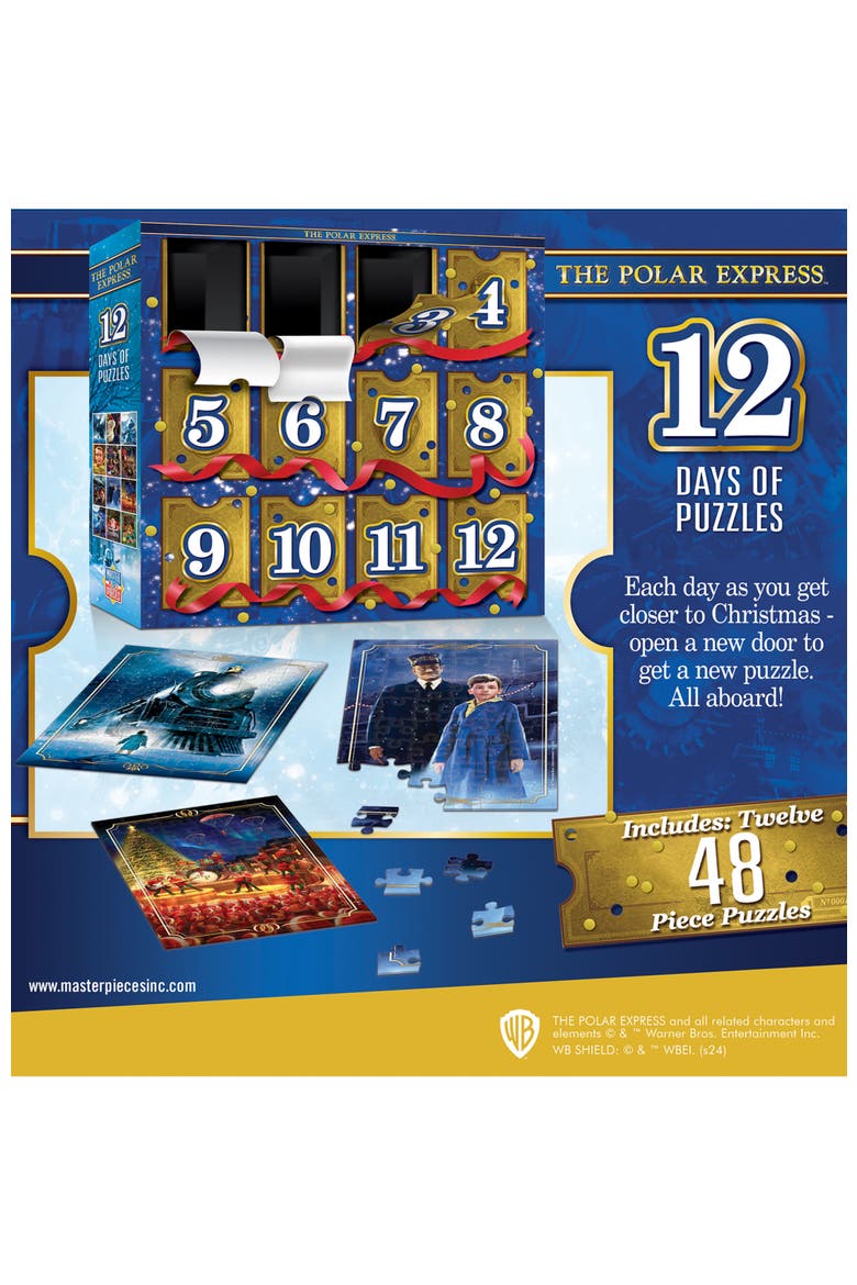 12 Days of Polar Express Jigsaw Puzzles, Alternate, color, Multicolor