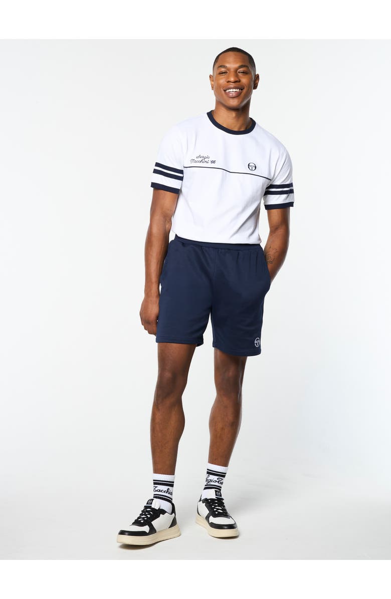 Sergio Tacchini New Orion Short, Alternate, color, Maritime Blue/White