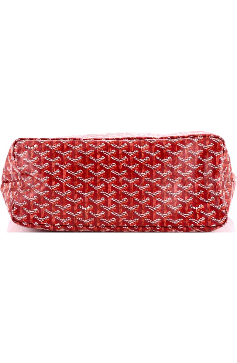 Pre-Owned Goyard Saint Louis Tote Coated Canvas PM, Alternate, color, Red