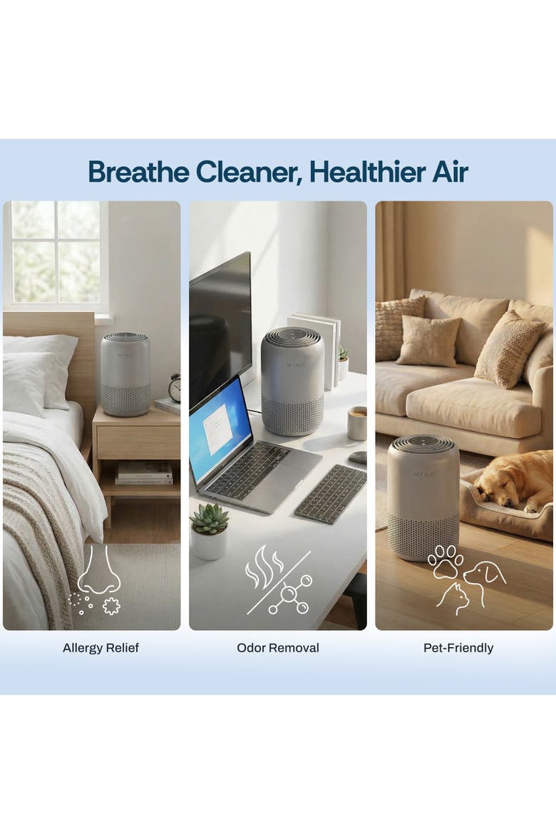 Ibuki+ Replacement Air Purifier Filter, Alternate, color, White