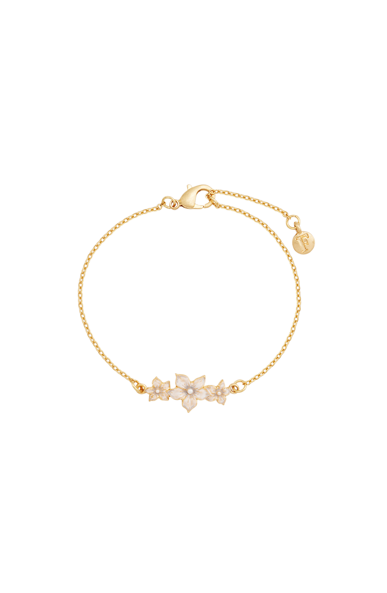 Fable England Jasmine & Pearl Bracelet, Main, color, Gold