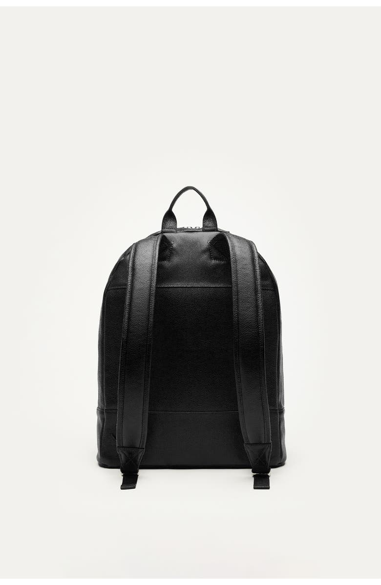 Want Les Essentiels Kastrup Pebble-Grained Leather Backpack, Alternate, color, Black