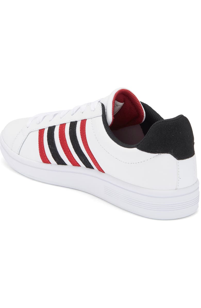 K-Swiss Court Tiebreak Sneaker, Alternate, color, White/ Jester Red/ Blk