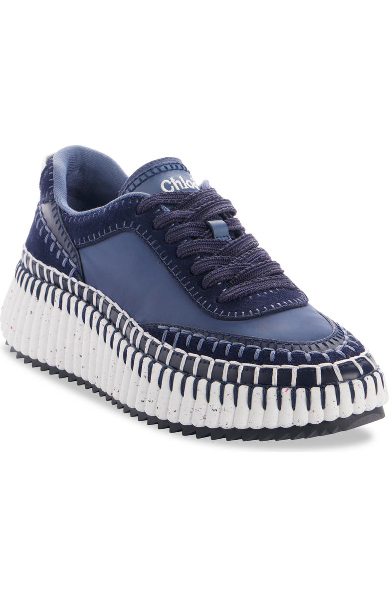 Chloé Nama Platform Sneaker, Main, color,