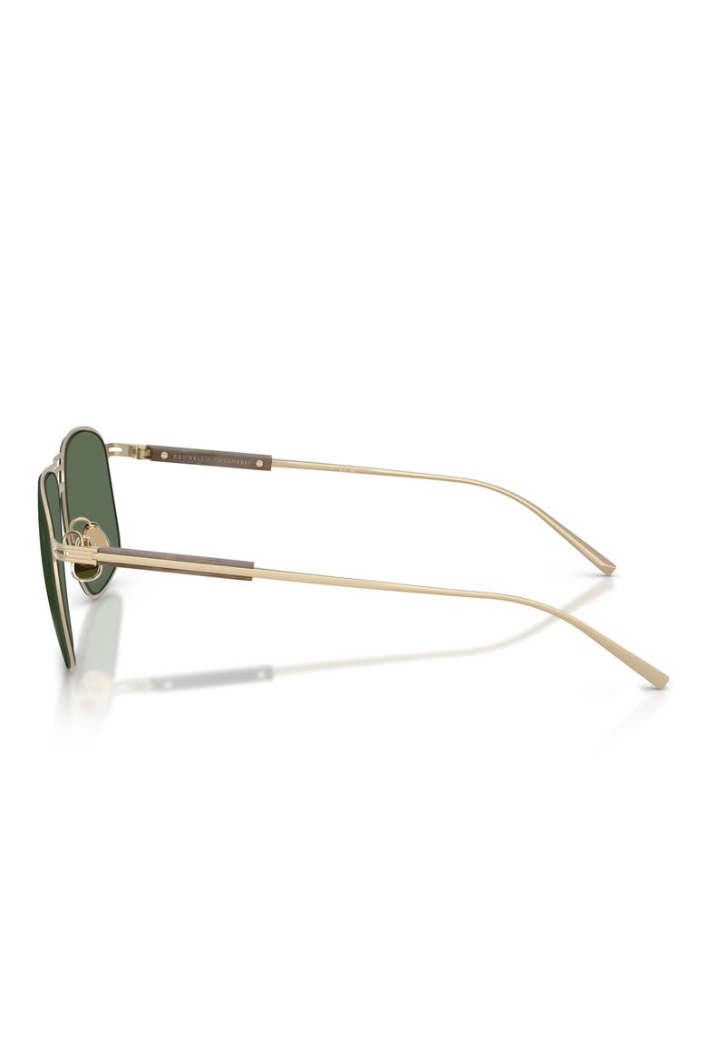 BC2017ST 56mm Polarized Rectangle Sunglasses, Alternate, color, GOLD