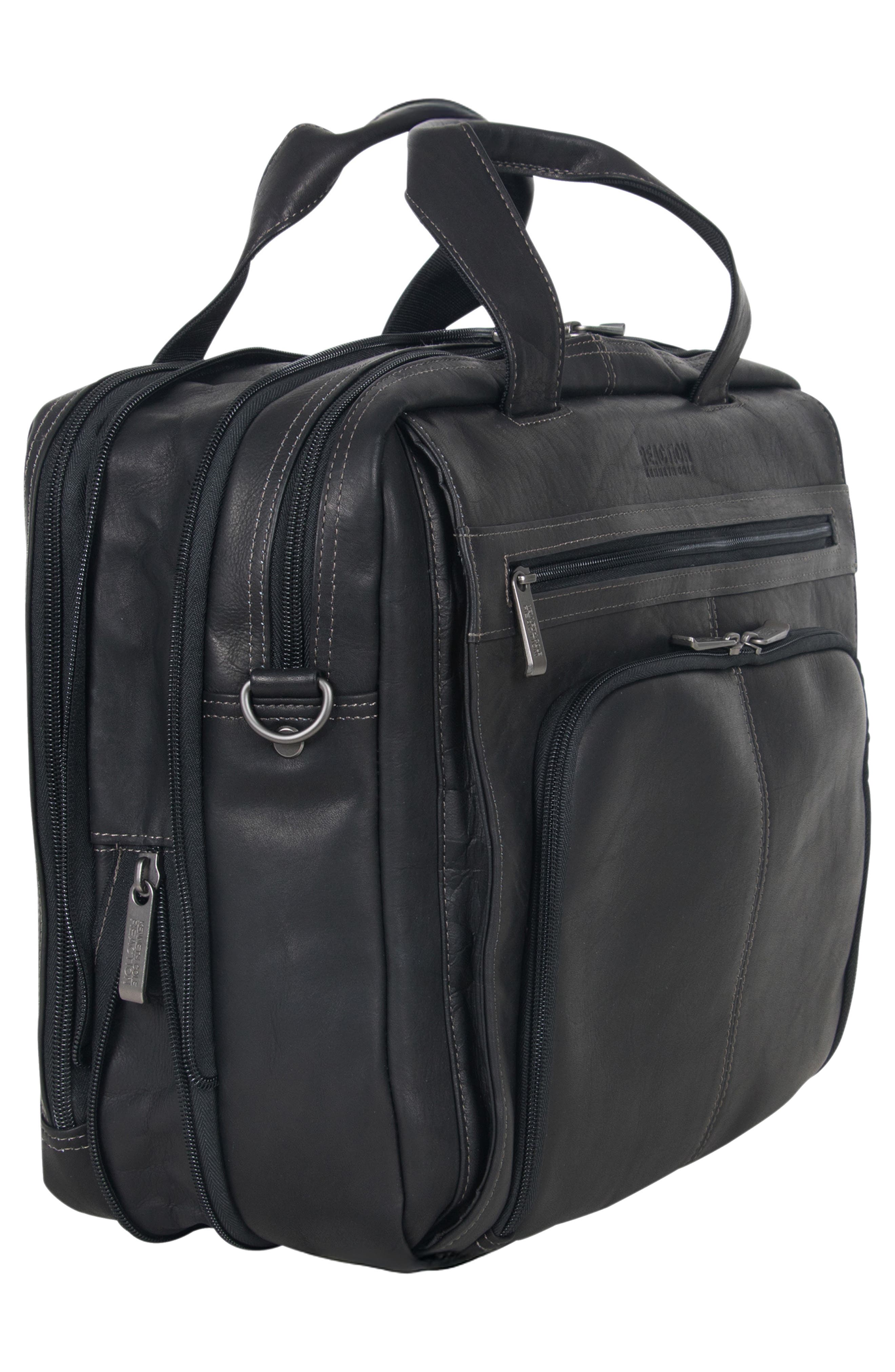 Kenneth Cole Colombian Leather, Alternate, color, Black