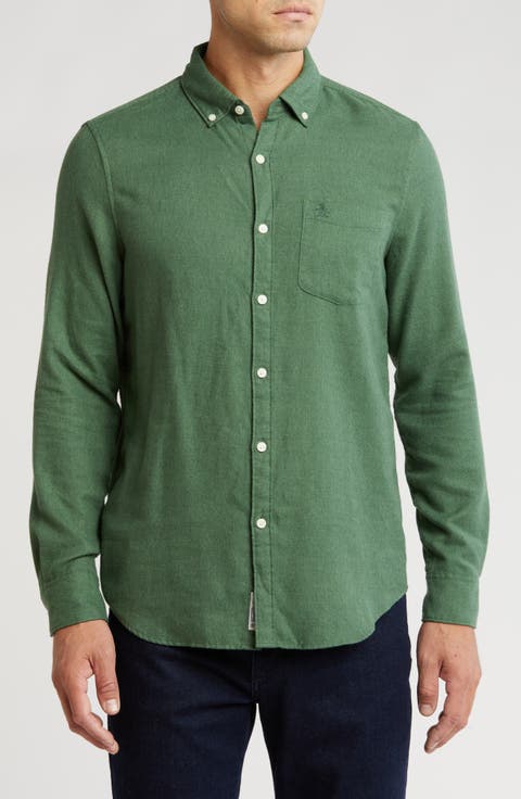 Jasper Flannel Button-Up Shirt