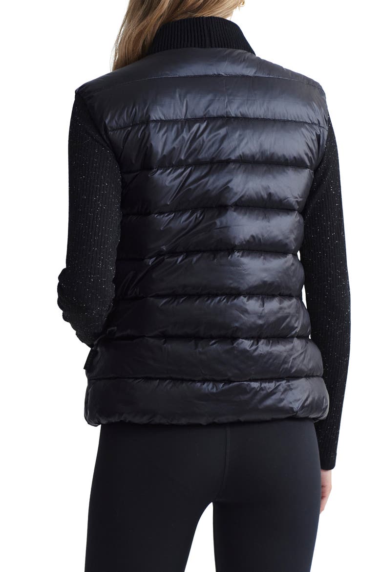 Colwyn Puffer Vest, Alternate, color, BLACK