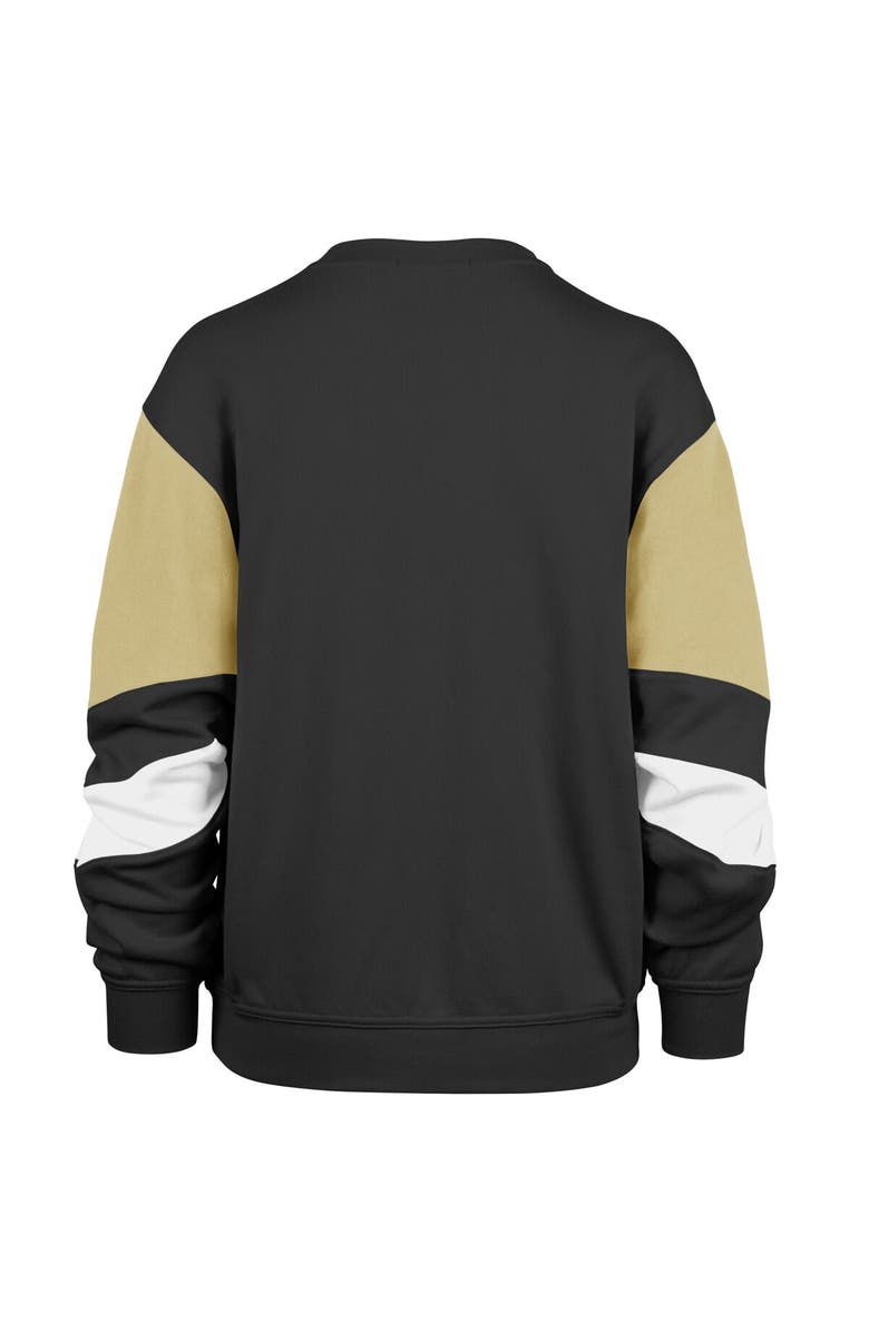 '47 Women's '47 Black Memphis Grizzlies 2023/24 City Edition Nova Crew Sweatshirt, Alternate, color,