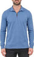 Maceoo Mercerized Cotton Quarter Zip Sweater