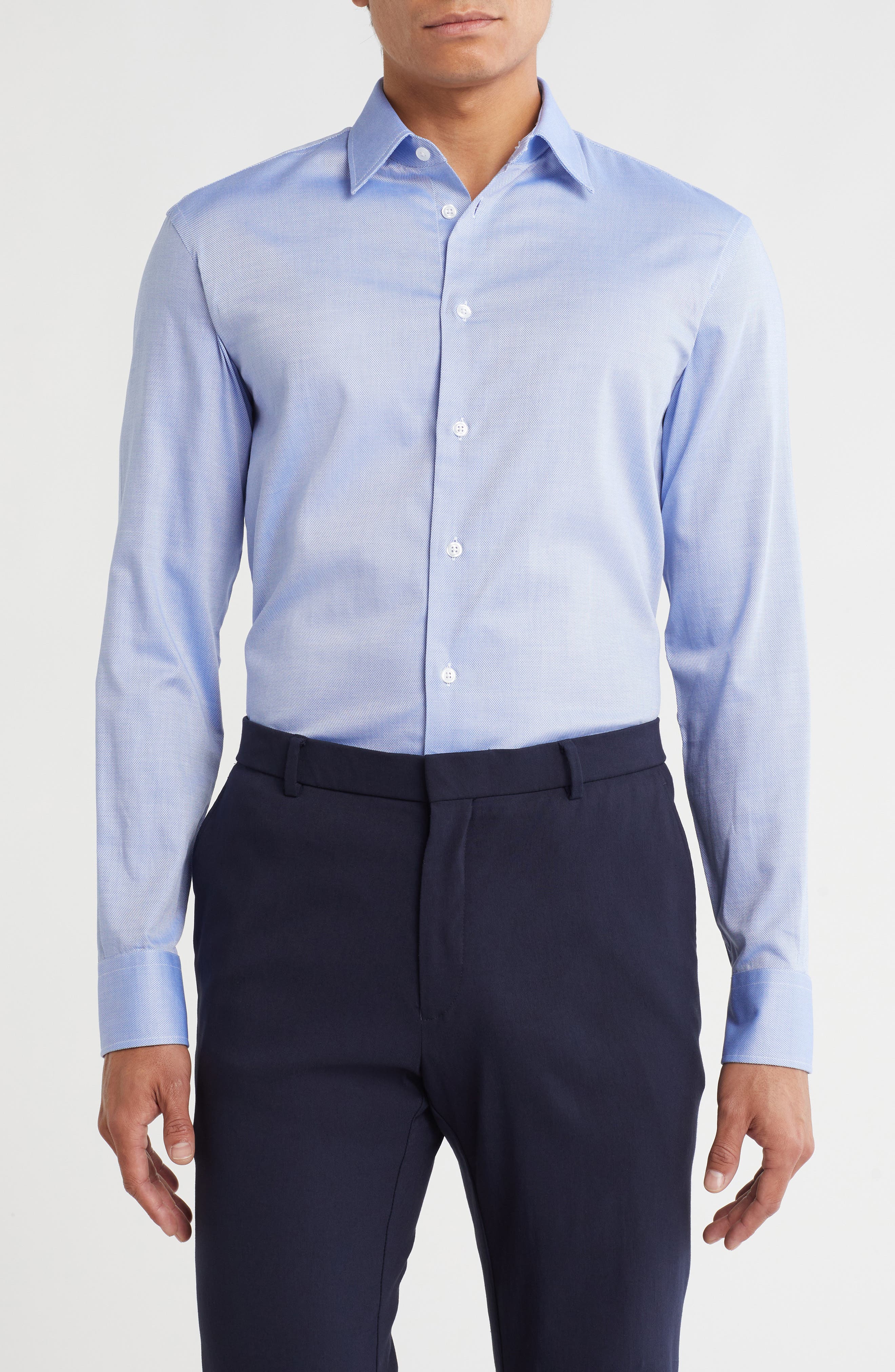 Armani Collezioni Cotton Stretch Dress Shirt