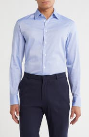 Armani Collezioni Cotton Stretch Dress Shirt