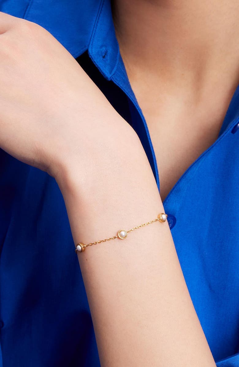 Kate Spade New York cubic zirconia station bracelet, Alternate, color, 