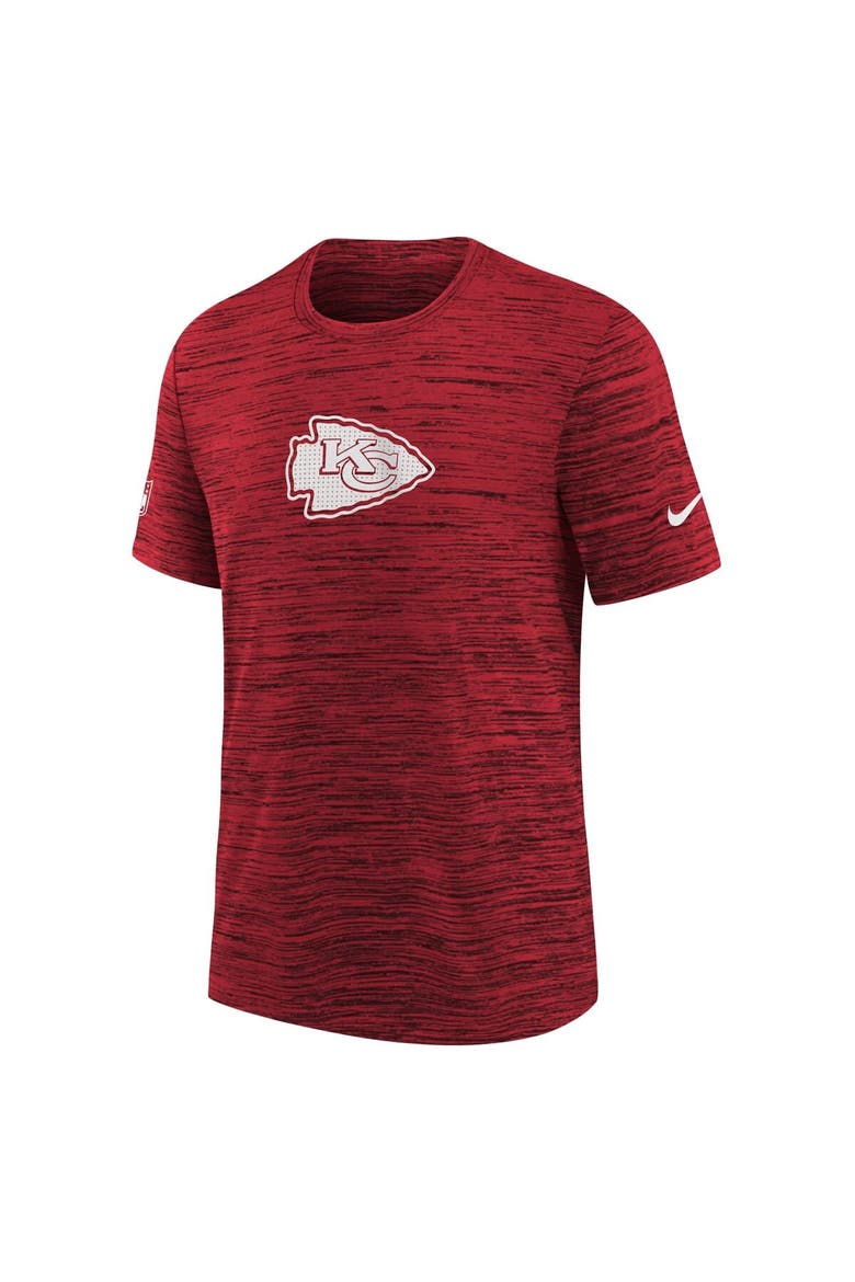 Youth Nike  Red Kansas City Chiefs Sideline Velocity Performance T-Shirt, Alternate, color, Red