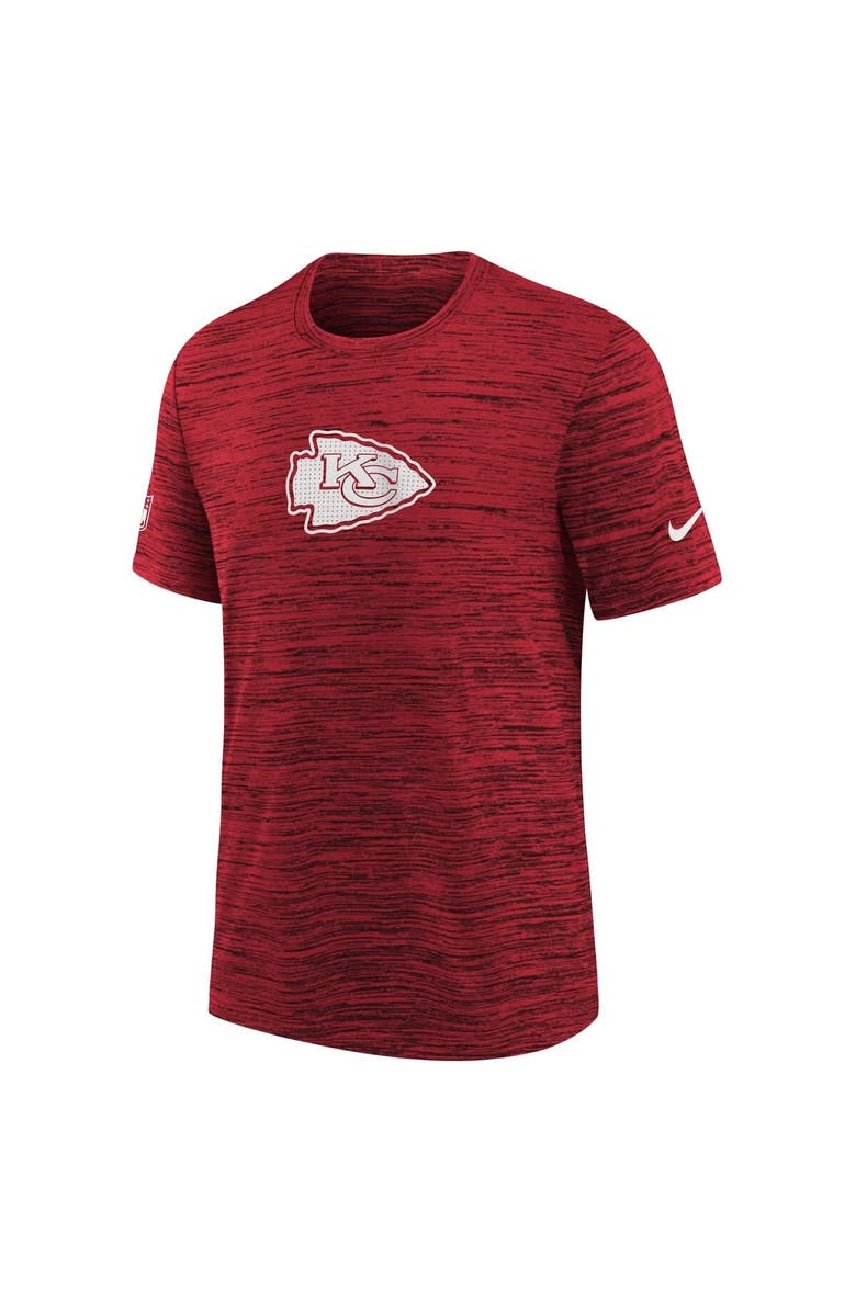 Nike Youth Nike  Red Kansas City Chiefs Sideline Velocity Performance T-Shirt, Alternate, color, Red
