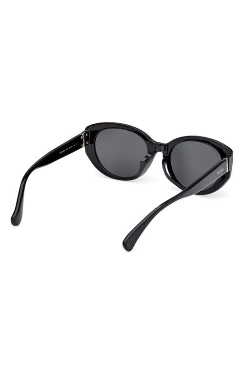 Max Mara 54mm Round Sunglasses