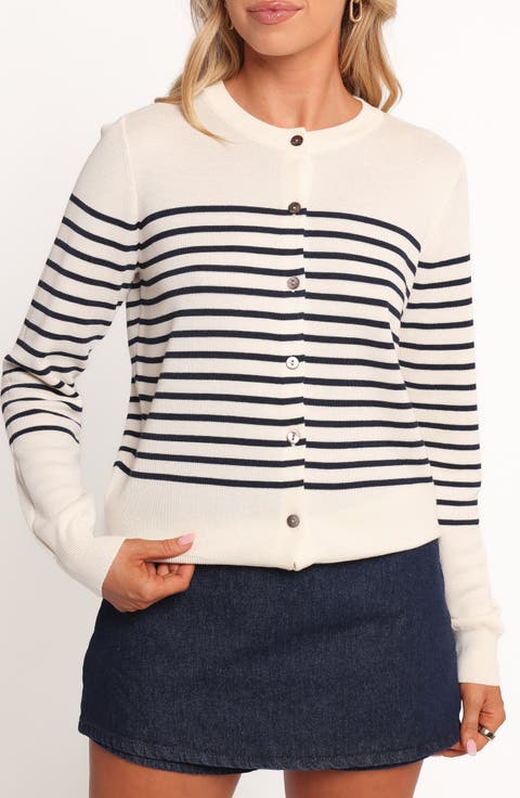 Gavi Stripe Cardigan